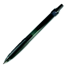 Easy Click Retractable Ballpoint Pen - Black Ink - Medium Point - Textured Grip