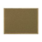 Recycled Bulletin Board - 3 x 4 Ft. - Brown - Eco-Friendly Design
