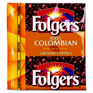 Picture of Folgers 100 Percentage Colombian Ground Pre-Measured Coffee&#44; Pack Of 42
