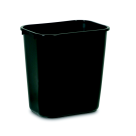 Standard Rectangle Waste Basket- Black