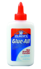 Glue-All Multi-Purpose Non-Toxic Glue, 4 Oz. Squeeze Bottle, White And Dries Clear