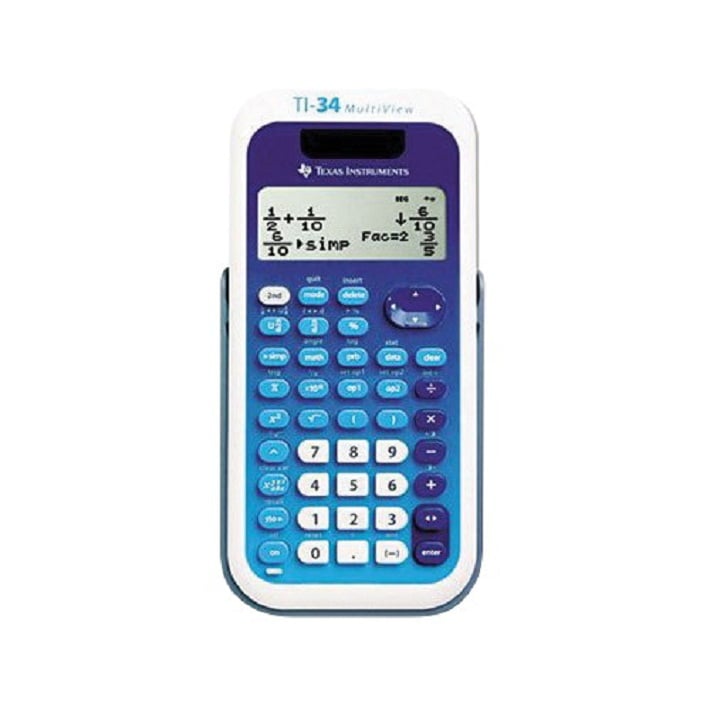 Picture of Texas Instruments Explorer Plus Multiview 4-Line Dual Power Scientific Calculator Kit