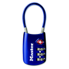 1-3/16" Blue Set Your Own Combination TSA Luggage Lock