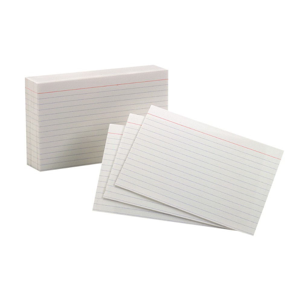 Picture of Oxford Ruled Index Card&#44; 4 x 6 In. - Pack - 100
