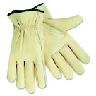 Unlined Driver Gloves - Cream - Extra Large - Pack of 2 - Exceptional Dexterity