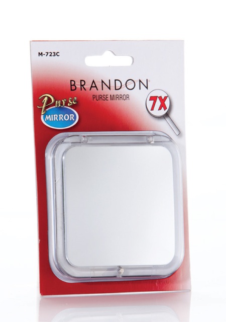 Brandon M-723C 7X Normal Compact Travel Mirror