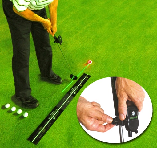 Laser Focus Golf Putt