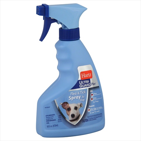 Picture of Hartz Plus Flea and Tick Spray for Dogs 16 Oz.