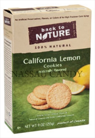 Picture of Back To Nature 9 Oz. Back To Nature Cookies California Lemon - Pack Of 12