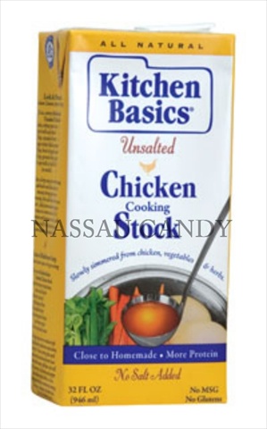 Picture of Kitchen Basics 32 Oz. Unsalted Chicken Cooking Stock&#44; Pack Of 12
