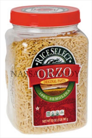 Picture of Texmati - Orzo - Original Pasta - Jar&#44; 26.5 Oz. Pack Of - 4