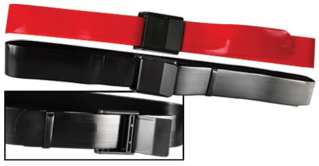 SPGB-60B EZ Clean Vinyl Gait Belt- Black