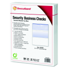 Security Business Check - Marble Top-Blue, Carton Of 5 Ream
