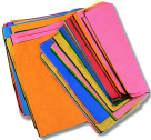 Remnant Tissue Paper - Assorted Size, Assorted Color