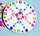 Paper Pizza Round Design Circle - 12 x 0.18 in. - Pack 100