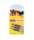Non-Toxic Regular Crayon In Tuck Box - 0.31 x 3.5 in. - Pack 24