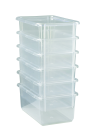 Picture of School Smart 12.25 L x 5.25 D x 7.87 W in. Storage Tray- Clear