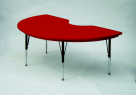 Picture of Correll 24 x 48 x 21-30 in. Rectangle Adjustable Height Commercial Lightweight Activity Table