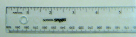 Picture of School Smart Inches & Metric Plastic Ruler - 12 in. - Clear&#44; Pack 10