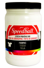 Non-Toxic Non-Flammable Water Soluble Acrylic Textile Ink & 1 Qt. Jar - White