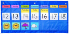 Picture of Carson Dellosa Weather Calendar Chart - 25 x 12.75 in. - Weekly&#44; Blue