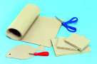 4 x 6 in. Easy-To-Cut Synthetic Unmounted Linoleum, Pack 12