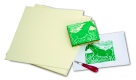 12 x 12 in. Easy-To-Cut Synthetic Unmounted Linoleum- Pack 6