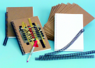6 x 9 in. Book Making Chipboard Cover- Pack - 24