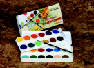 Picture of Grumbacher Non-Toxic Watercolor Paint Set With Brush And 7.5 Ml. Tube Of Chinese White&#44; Set - 12