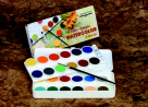 Picture of Grumbacher Non-Toxic Watercolor Paint Set With Brush And 7.5 Ml. Tube Of Chinese White- Set - 24