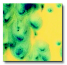 True Flow  Non-Toxic Crystal Magic Glaze- 1 Pint- Buttercup Blue