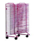 Picture of Sax Stack-A- Rack Drying Rack - 30 H x 21 W x 17 L in. - Red