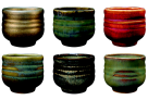 Picture of Amaco Potters Choice  Glaze Set - B - 1 Pt. - Assorted Colors- Set - 6