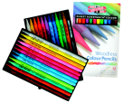 Non-Toxic Woodless Colored Pencil Set - Assorted Color- Set - 12 -  Koh-I-Noor, 411303