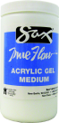 Picture of Sax Non-Toxic Gel Acrylic Medium True Flow Paint- Clear High Gloss