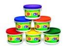 Picture of Crayola Non-Toxic Reusable Modeling Dough Classpack - 3 Lbs. Bucket- Pack 6