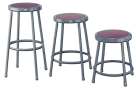 Picture of National Public Seating Fixed Height Stool&#44; 18 in. Seat&#44; Steel