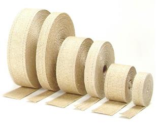 10106 Exhaust System Wrap - Tan Composite Fiberglass