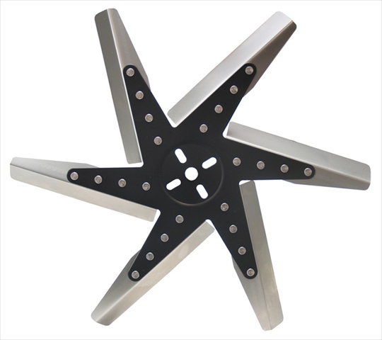 19118 18 In. High Performance Stainless Steel Standard Rotation Flex Fan
