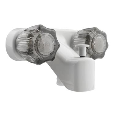 RV TUB & SHOWER DIVERTER FAUCET - WHITE