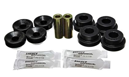 168103G Shock Upper - Lower Bushing Set - Rear - Black