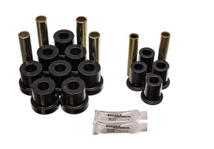 32130G Leaf Spring Bushing Set, Front - Black