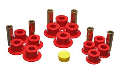 32141R Leaf Spring Bushing Set- Rear - Red