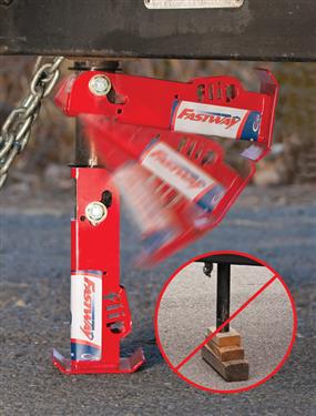 Fastway Flip 6" Automatic Jack Foot for 2.25" Jack | Camping World