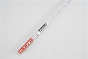 SAFEPEX Pro PEXA Straight Stick Pipe Tubing, 34 in, White, 5 ft L