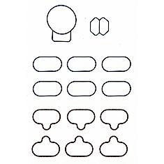 FELPRO MS96124 Intake Manifold Gasket Set