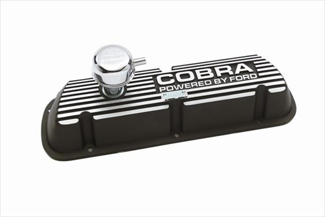M6582A Cobra Logo Aluminum Valve Covers