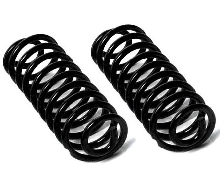 FTS27005BK Rear Coil Springs For 6 In. Performance Lift System