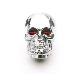 9628 Chrome-Plated Skull Shifter Knob
