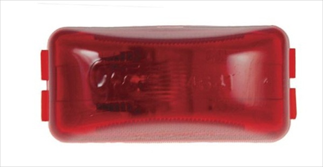 Picture of GROTE PERLUX 46412 Side Marker Light Universal Flat Mount Red Lens